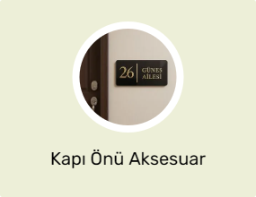 Kapı Önü Aksesuar