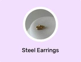Steel Earrings