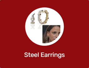 Steel Earrings
