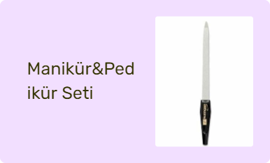 Manikür&Pedikür Seti