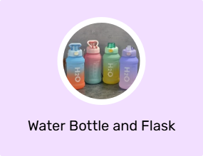 Water Bottle and Flask