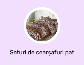 Seturi de cearșafuri pat dublu