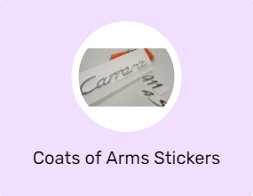 Coats of Arms Stickers & Phosphor Strips