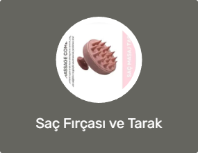 Saç Fırçası ve Tarak