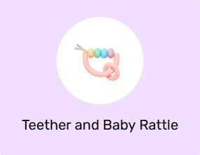 Teether and Baby Rattle