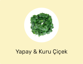 Yapay & Kuru Çiçek