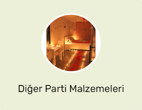 Diğer Parti Malzemeleri