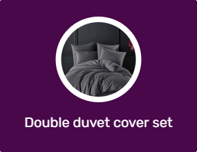 Double duvet cover set