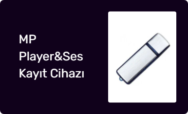 MP Player&Ses Kayıt Cihazı