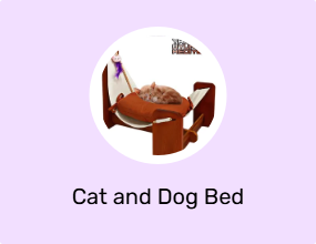 Cat and Dog Bed