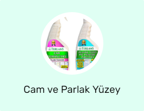 Cam ve Parlak Yüzey Temizleyici