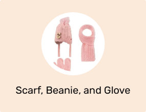 Scarf, Beanie, and Glove Sets