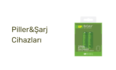 Piller&Şarj Cihazları