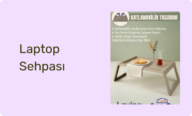 Laptop Sehpası