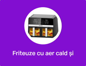 Friteuze cu aer cald și friteuze deep fryer