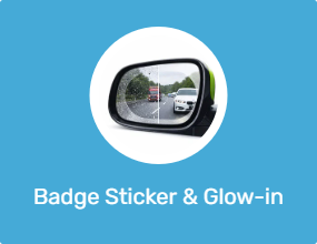 Badge Sticker & Glow-in-the-dark Strip