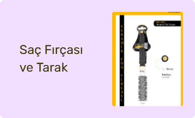 Saç Fırçası ve Tarak