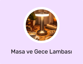 Masa ve Gece Lambası