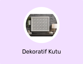 Dekoratif Kutu