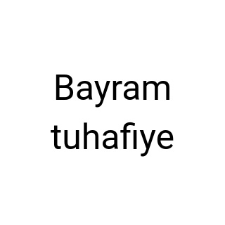 Bayram tuhafiye