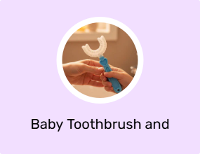 Baby Toothbrush and Paste