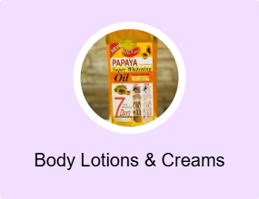 Body Lotions & Creams