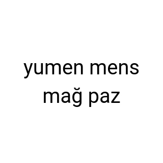 yumen mens mağ paz