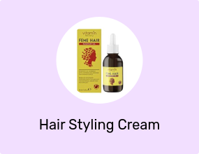Hair Styling Cream and Wax
