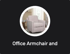Office Armchair and Sofa