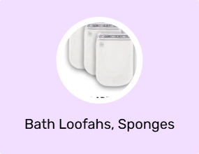 Bath Loofahs, Sponges & Poufs