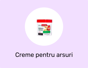 Creme pentru arsuri