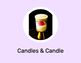 Candles & Candle Holders