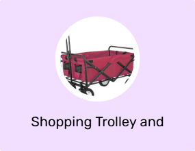 Shopping Trolley and Bag