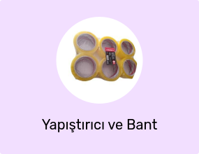 Şeffaf Koli Bandı 43x100yrd (90 METRE) - 6 Adet