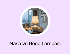 Masa ve Gece Lambası