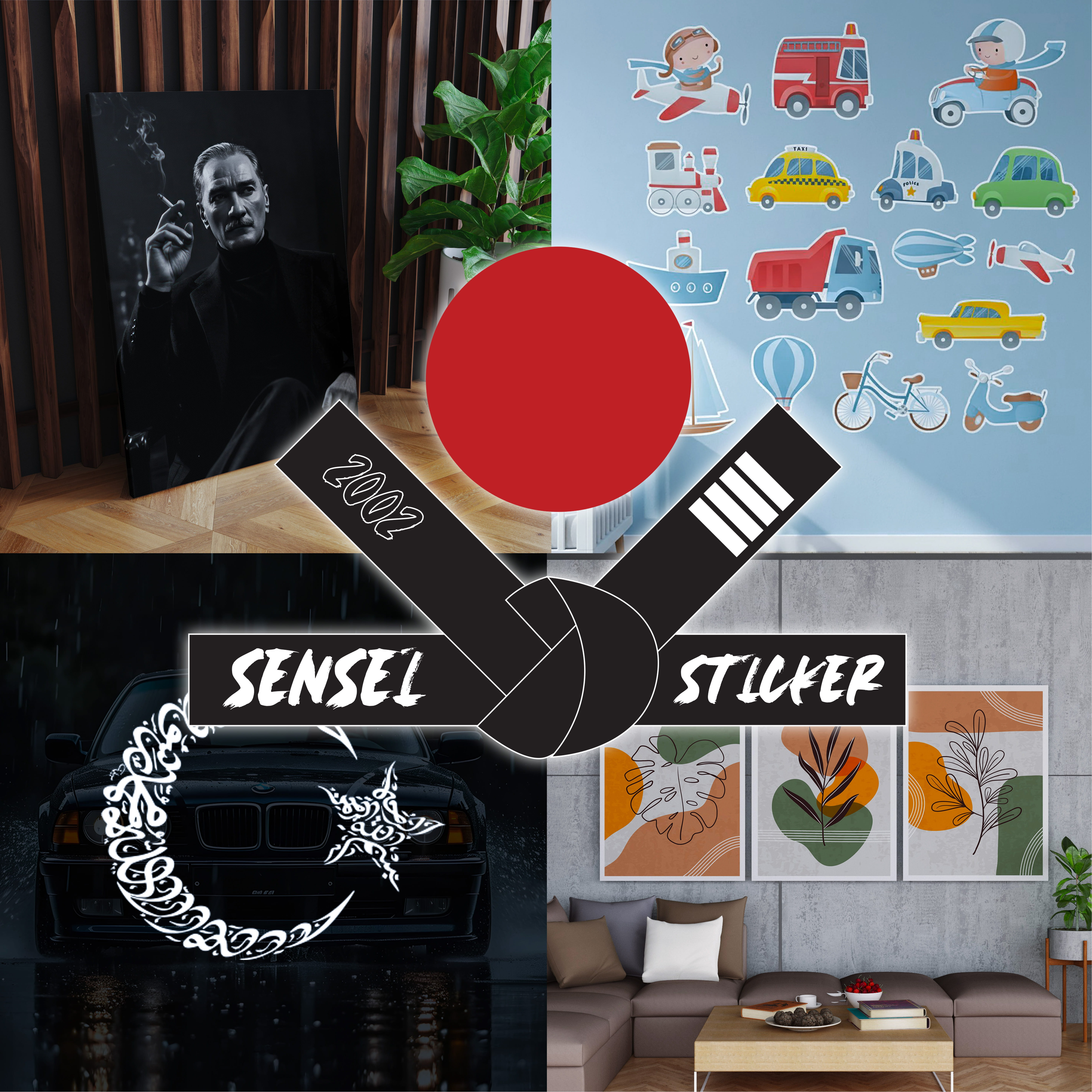 SENSEİ STİCKER&TABLO