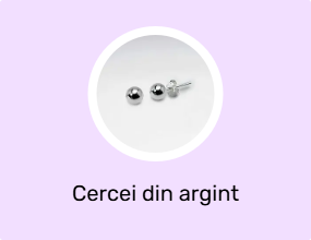 Cercei din argint