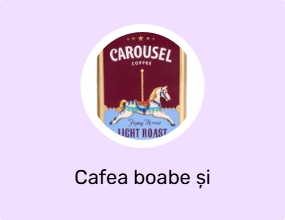Cafea boabe și măcinată
