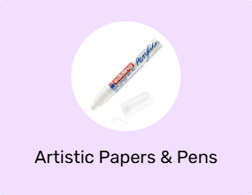 Artistic Papers & Pens