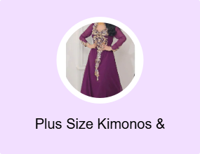 Plus Size Kimonos & Kaftans
