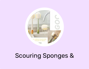 Scouring Sponges & Brushes