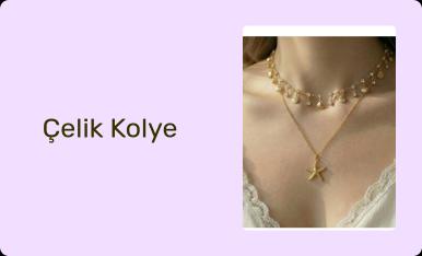 Çelik Kolye