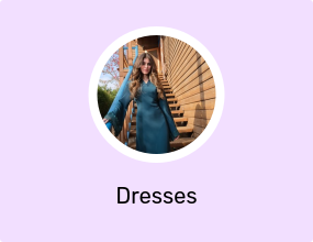 Modest Silk Dress