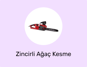 Zincirli Ağaç Kesme Makinesi