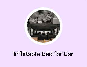 Inflatable Bed for Car Interior
