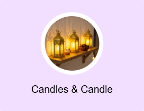 Candles & Candle Holders