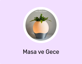 Masa ve Gece Lambası