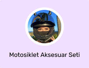 Motosiklet Aksesuar Seti