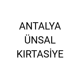 ANTALYA ÜNSAL KIRTASİYE