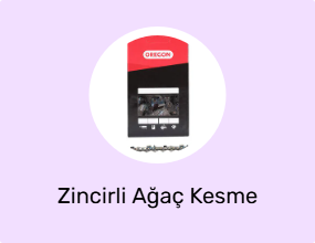Zincirli Ağaç Kesme Makinesi